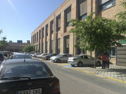 Fachada del Edificio SEDA (Sevilla)